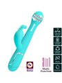 Pretty Love - Dejon Rabbit Vibrator 3 in 1 Multifunction Aqua GReen