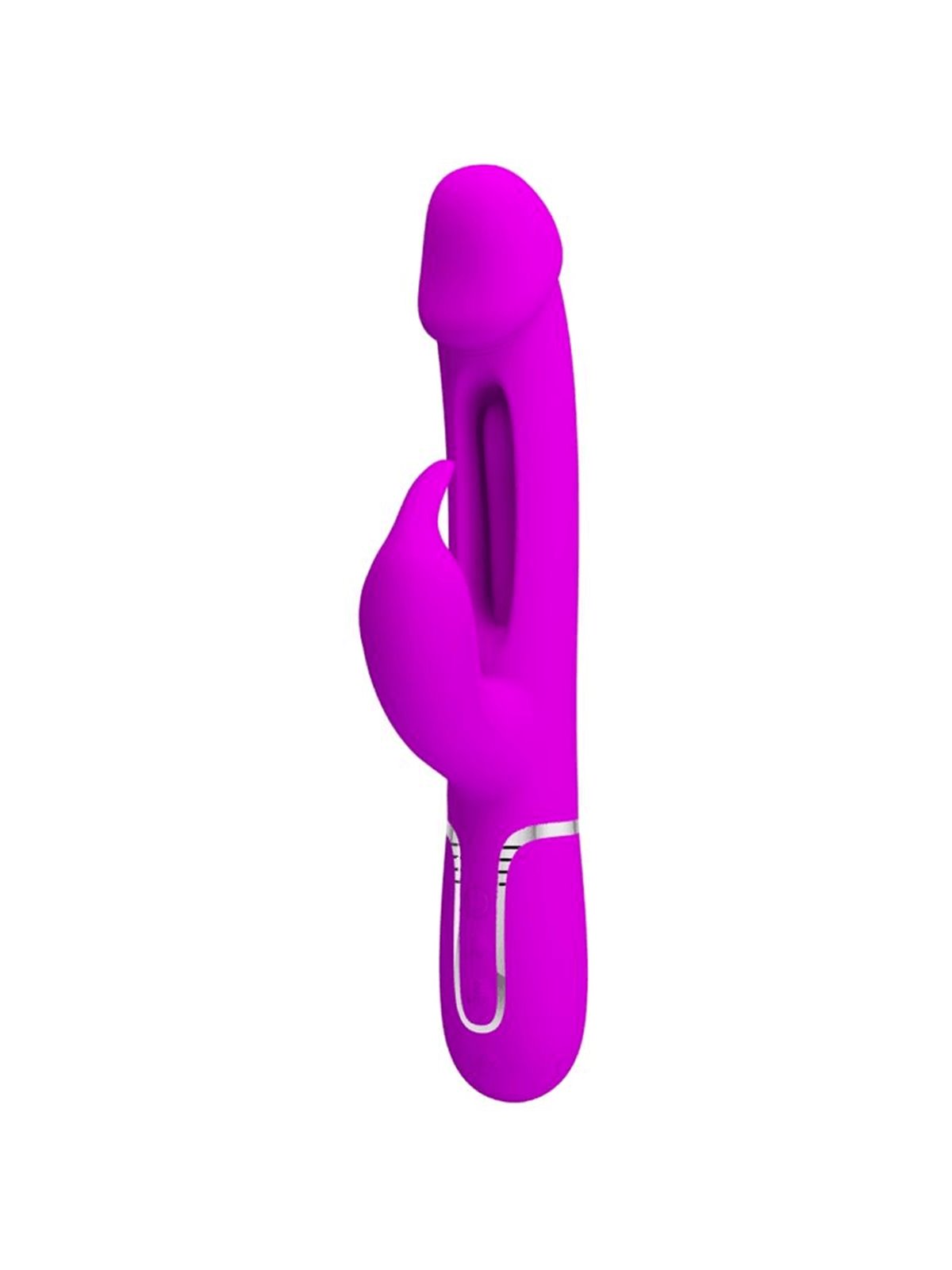 Pretty Love - Kampas Rabbit Multifunction Vibrator with Tongue Violet