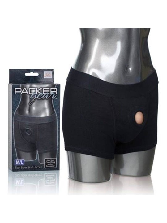 Calexotics Packer Gear - Imbracatura Strap-On a Boxer - Taglia M/L