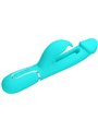 Pretty Love Kampas - Vibratore Rabbit Multifunzione Verde Acqua