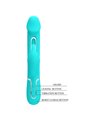 Pretty Love Kampas - Vibratore Rabbit Multifunzione Verde Acqua