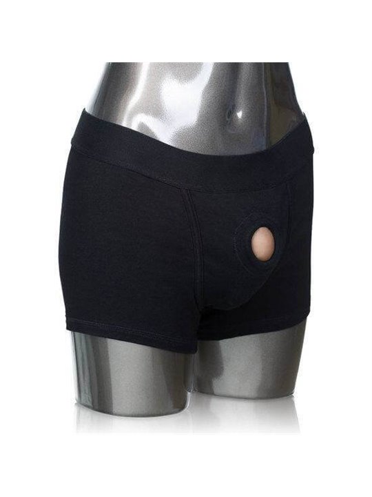 Calexotics Packer Gear - Imbracatura Strap-On a Boxer - Taglia M/L