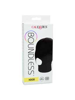 California Exotics Hood - Cappuccio Traspirante Nero per Bondage