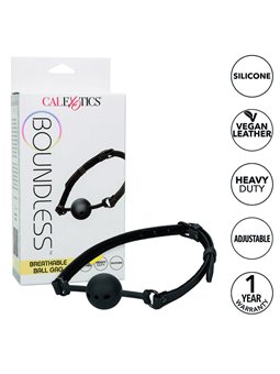 California Exotics - Ball Gag Traspirante Regolabile per Bondage