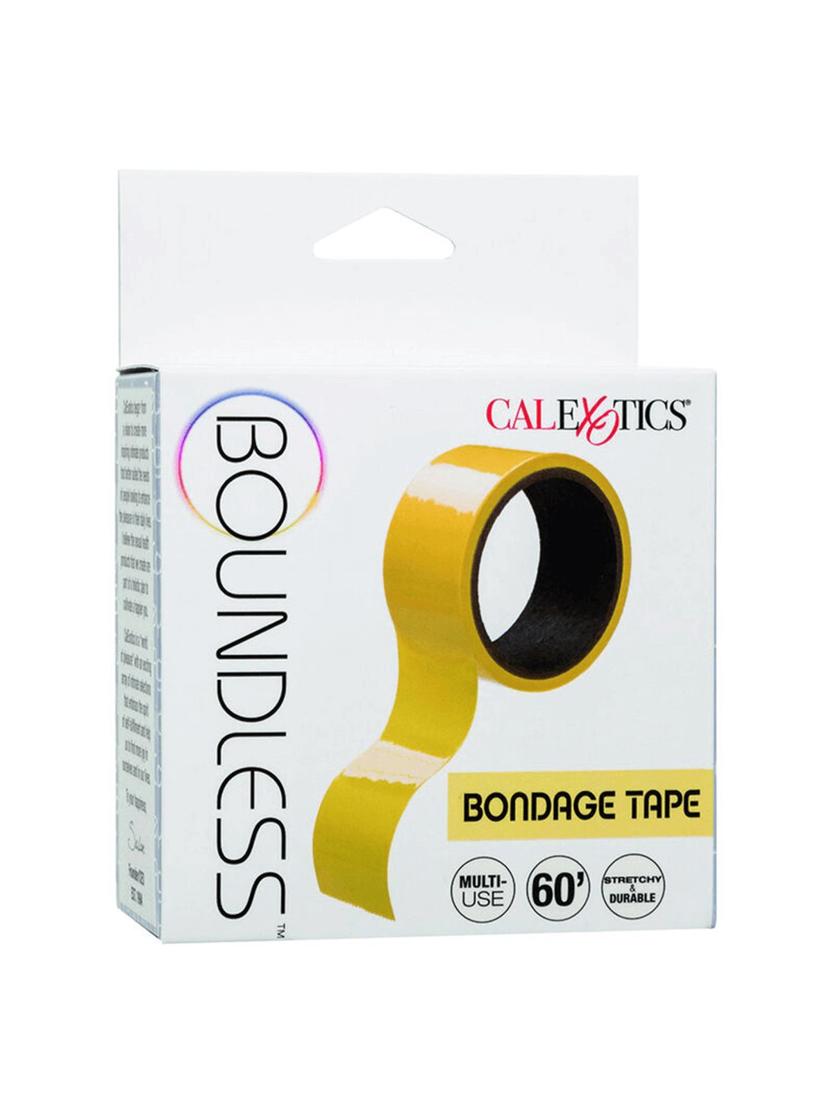 California Exotics Bondage Tap - Nastro per Bondage Giallo 18 Mt