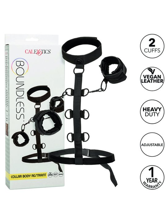 California Exotics - Collare Costrittivo per Bondage