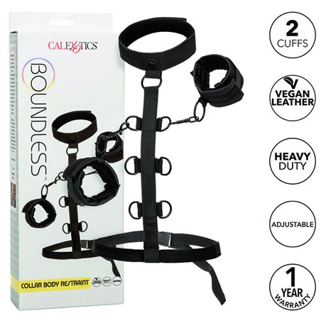 California Exotics - Collare Costrittivo per Bondage
