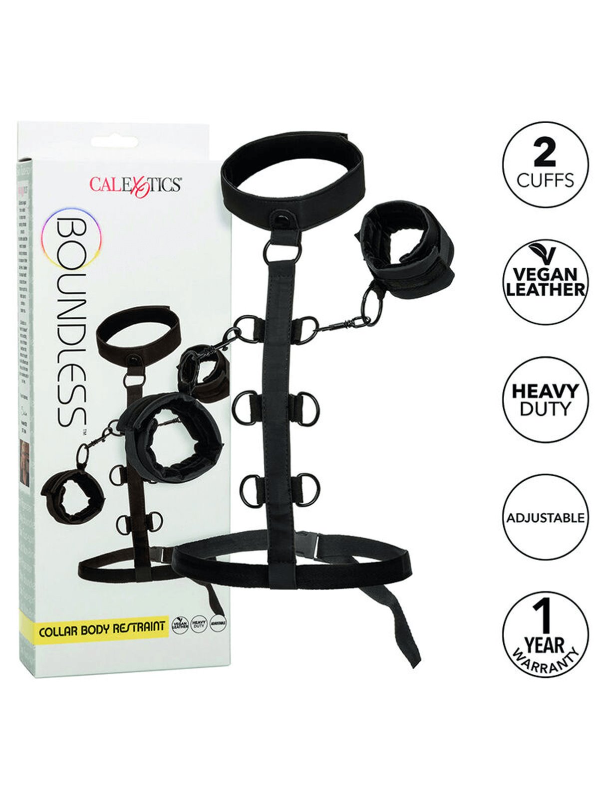 California Exotics - Collare Costrittivo per Bondage