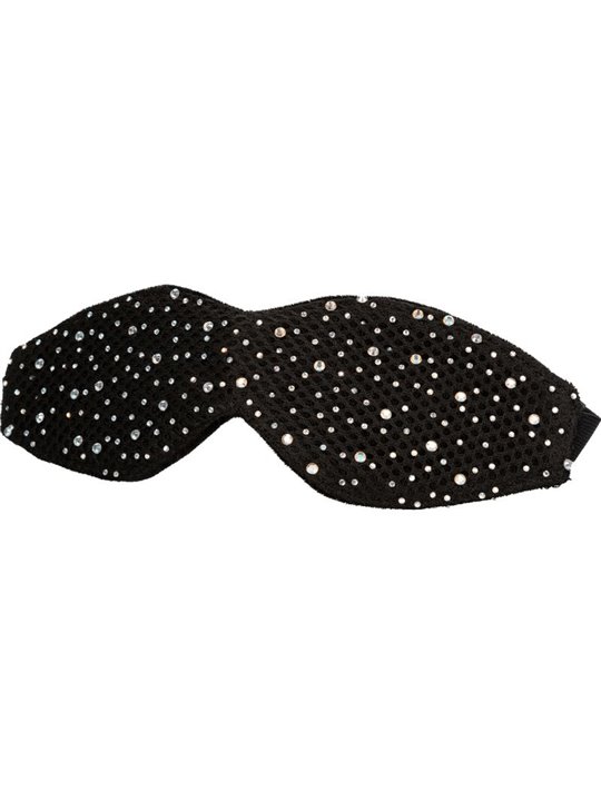 Radiance - Maschera Copri Occhi in Rete Traspirante e Dettagli in Strass