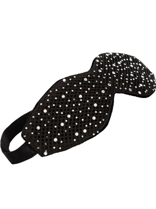 Radiance - Maschera Copri Occhi in Rete Traspirante e Dettagli in Strass