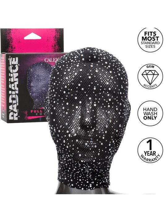Radiance - Cappuccio in Rete Traspirante e Dettagli in Strass Taglia Unica