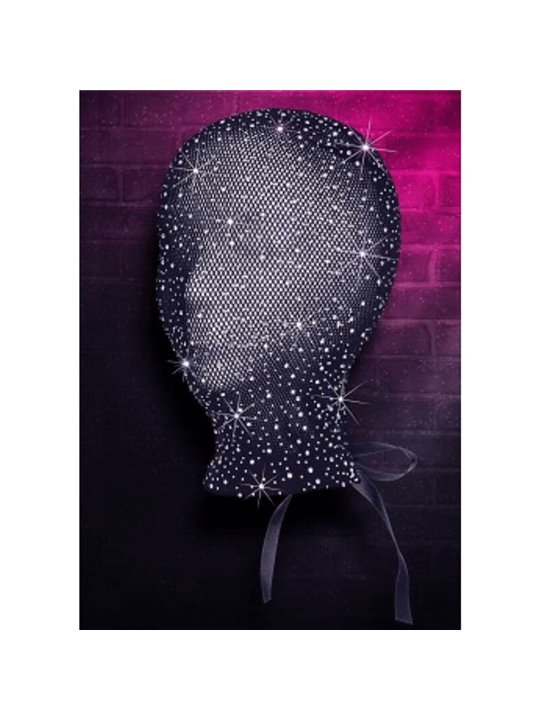 Radiance - Cappuccio in Rete Traspirante e Dettagli in Strass Taglia Unica