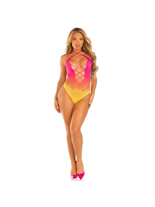 Leg Avenue - Degraded Bodysuit Sunset