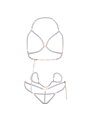 Leg Avenue - Bra Wristbands & Pearl Thong Set