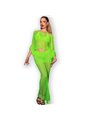 Chilirose - CR 4666 Top & Skirt GReen S/M