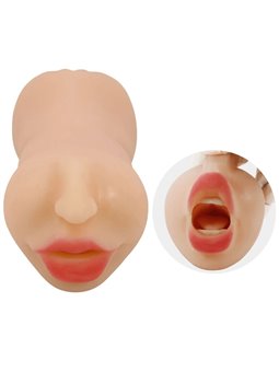 Crazy Bull Zoey - Mastubatore Uomo Realistico Doppia Entrata Bocca e Vagina
