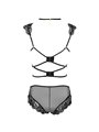 Livco Corsetti Palmenom LC 90614 - Reggiseno + Slip Nero L/XL