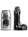 All Black - Dildo Realistic 13 CM