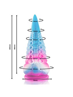 Epic Scylla - Dildo in Silicone Ispirato alla Mitologia Greca - Taglia Grande