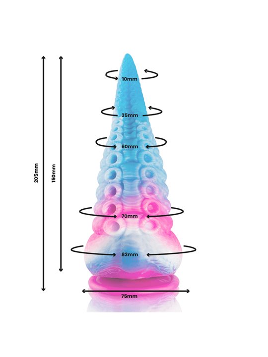 Epic Scylla - Dildo in Silicone Ispirato alla Mitologia Greca - Taglia Grande