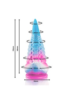 Epic Scylla - Dildo in Silicone Ispirato alla Mitologia Greca - Taglia Piccola