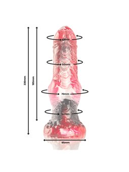 Epic Helios - Dildo in Silicone Ispirato alla Mitologia Greca - 22 CM