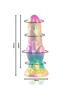 Epic Iris - Dildo in Silicone Ispirato alla Mitologia Greca - 22,5 CM