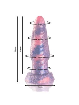 Epic Medusa - Dildo in Silicone Ispirato alla Mitologia Greca - 17 CM