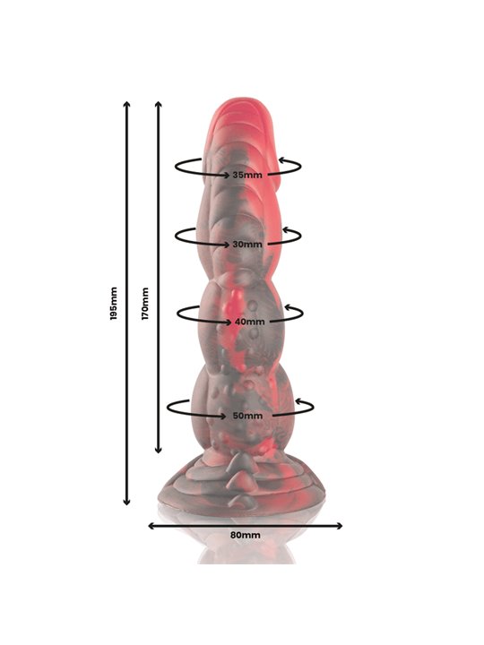 Epic Ares - Dildo in Silicone Ispirato alla Mitologia Greca - 19,5 CM