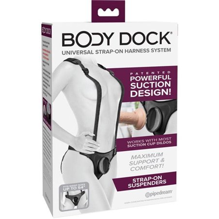 Pipedream - Imbracatura Strap On Body Dock Strap-On Suspenders