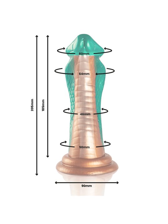 EPIC - PYTHON DILDO COBRA GREEN