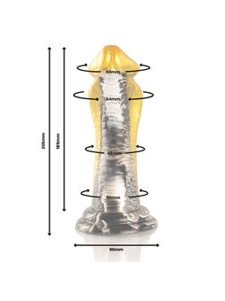 EPIC - DRAKON DILDO YELLOW COBRA