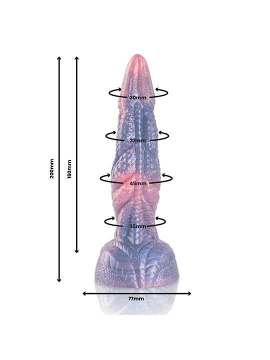 Epic Dionysus - Dildo in Silicone Ispirato alla Mitologia Greca - 20 CM