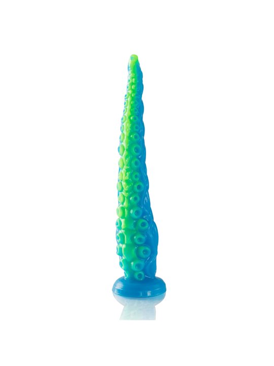 Epic Scylla - Dildo in Silicone Fluorescente Ispirato alla Mitologia Greca - Taglia Grande