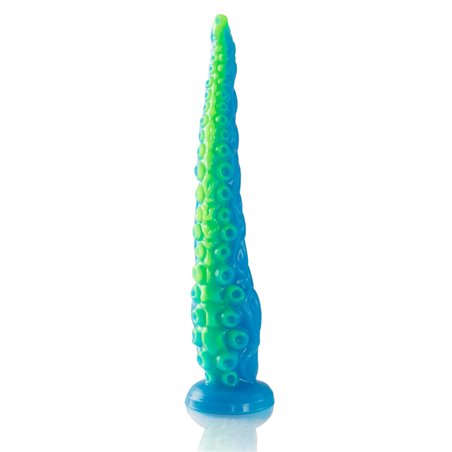 Epic Scylla - Dildo in Silicone Fluorescente Ispirato alla Mitologia Greca - Taglia Grande