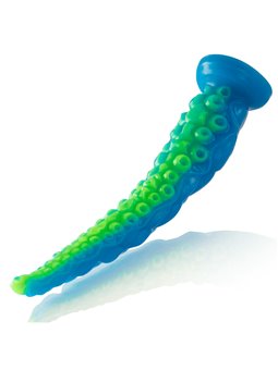 Epic Scylla - Dildo in Silicone Fluorescente Ispirato alla Mitologia Greca - Taglia Grande