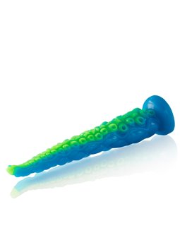 Epic Scylla - Dildo in Silicone Fluorescente Ispirato alla Mitologia Greca - Taglia Grande