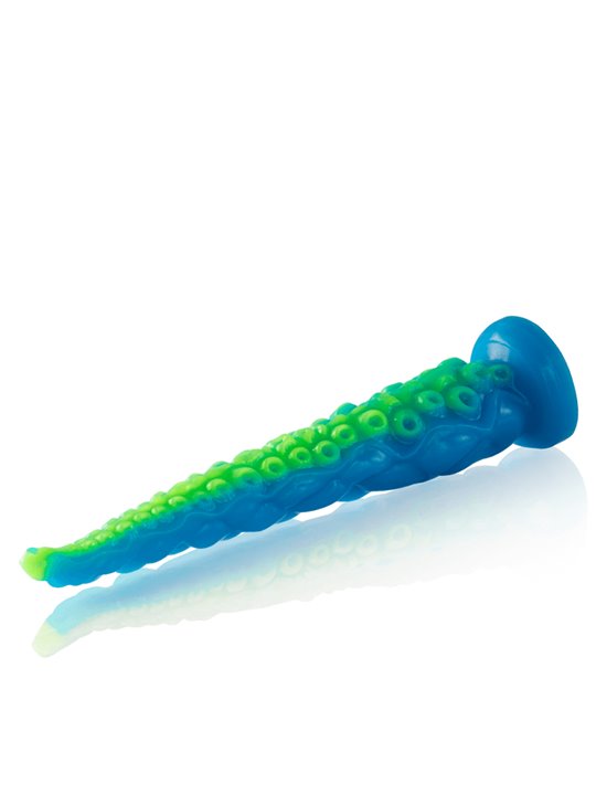 Epic Scylla - Dildo in Silicone Fluorescente Ispirato alla Mitologia Greca - Taglia Grande
