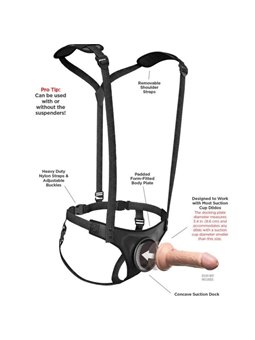 Pipedreams - Body Dock Strap-On Suspenders
