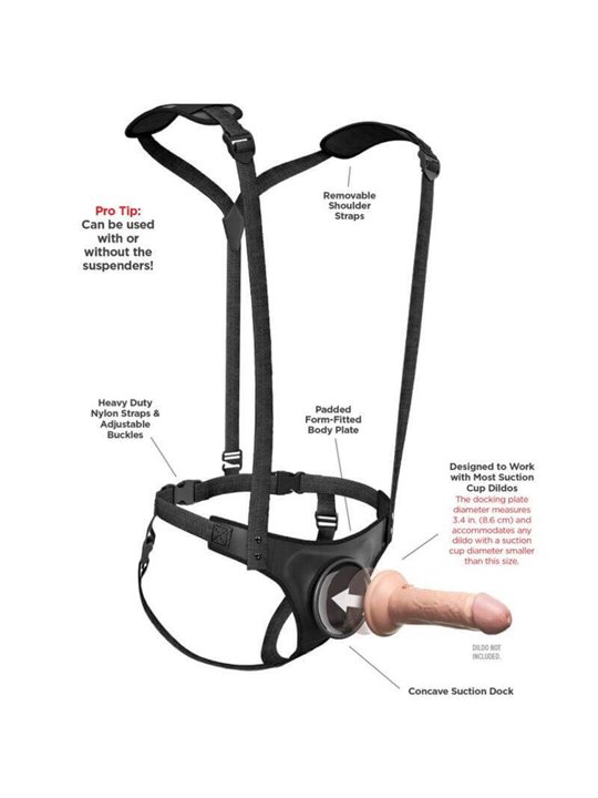 Pipedreams - Body Dock Strap-On Suspenders