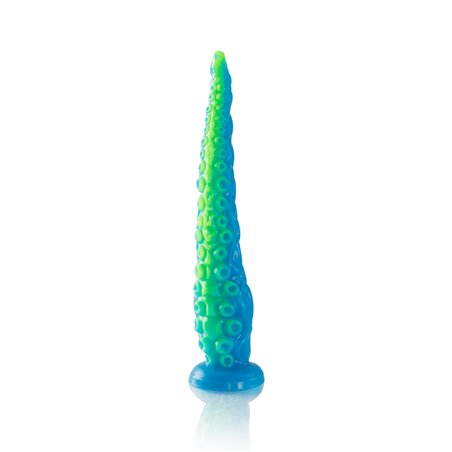 Epic Scylla - Dildo in Silicone Fluorescente Ispirato alla Mitologia Greca - Taglia Piccola