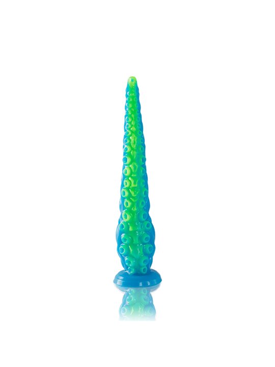 Epic Scylla - Dildo in Silicone Fluorescente Ispirato alla Mitologia Greca - Taglia Piccola