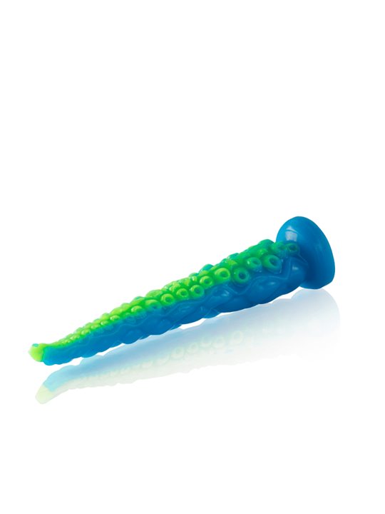 Epic Scylla - Dildo in Silicone Fluorescente Ispirato alla Mitologia Greca - Taglia Piccola