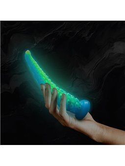 Epic Scylla - Dildo in Silicone Fluorescente Ispirato alla Mitologia Greca - Taglia Piccola