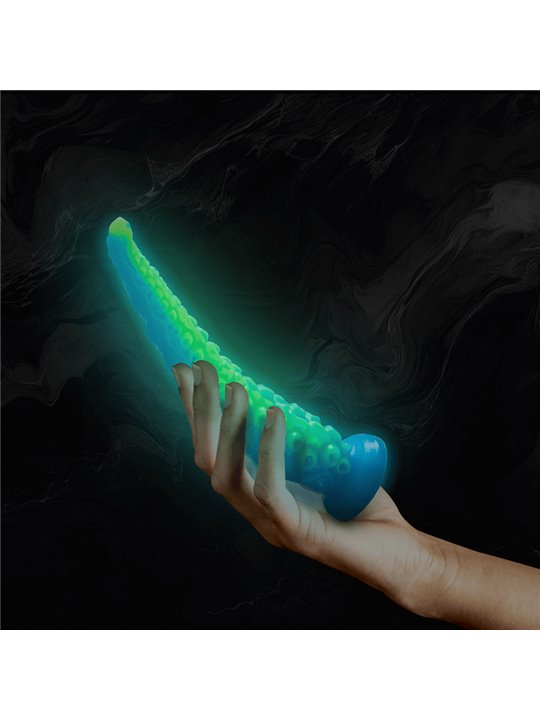 EPIC - SCYLLA FLUORESCENT THIN TENTACLE DILDO SMALL SIZE
