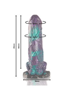 EPIC - BASILISK DILDO DOUBLE SCALY PLEASURE BIG SIZE