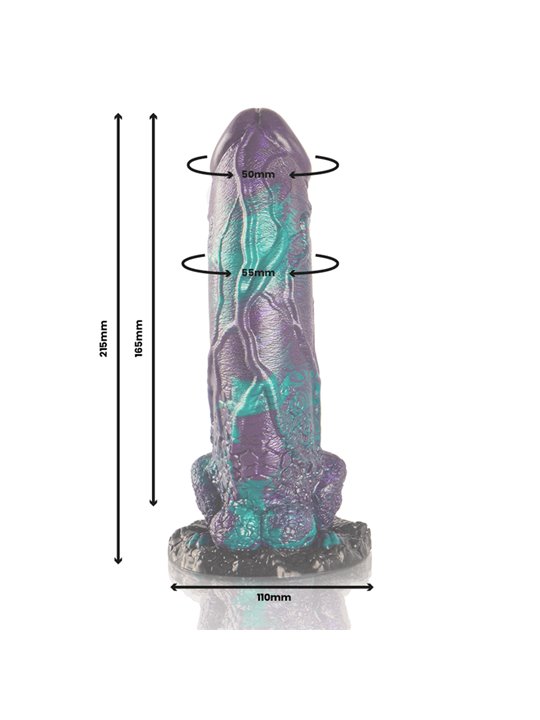 Epic Basilisco - Dildo in Silicone Ispirato alla Mitologia Greca - Taglia Grande