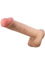PRETTY LOVE - SLIDING SKIN SERIES REALISTIC DILDO WITH SLIDING SKIN SUCTION CUP FLESH 26 CM