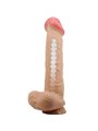 PRETTY LOVE - SLIDING SKIN SERIES REALISTIC DILDO WITH SLIDING SKIN SUCTION CUP FLESH 26 CM