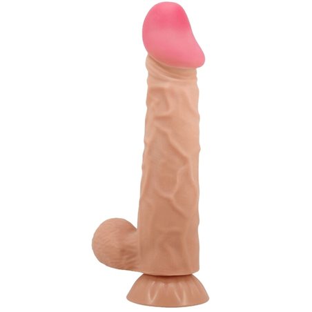 Pretty Love - Pene Realistico con Testicoli e Ventosa - 24 Cm
